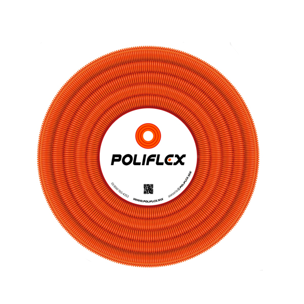 Flexiplus 3/4 sin guía rollo de 50 mts POLIFLEX (P-ELN25-050) - Edison