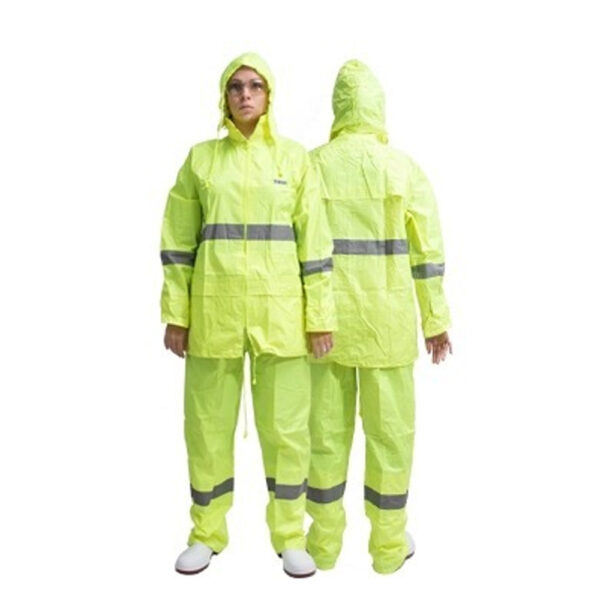 Impermeable de Dos Piezas Color Amarillo (DZ1005-V) - Edison