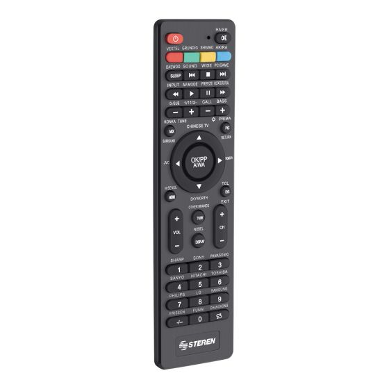 Control Remoto Universal Plano SMART TV STEREN (RM-1000) - Edison