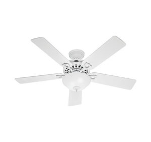 Abanico de 52" de 5 Aspas Color Blanco ASTORIA (53059) - Edison